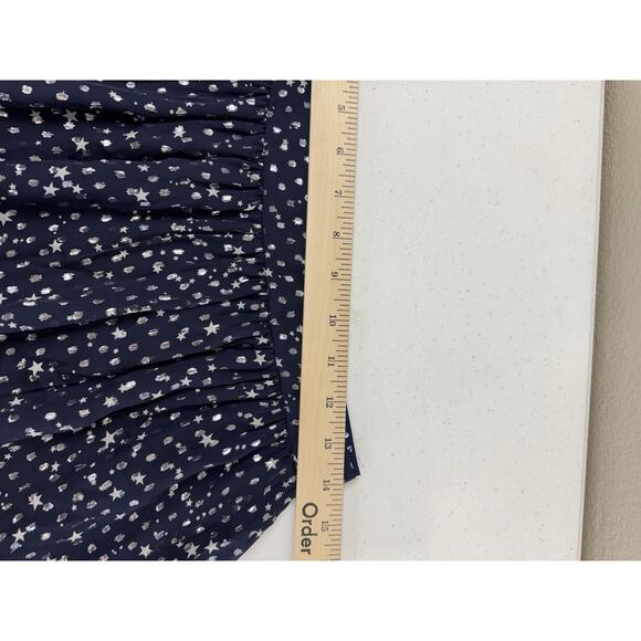 Kate Spade Skirt 6 Blue Stars Flowy - Picture 4 of 8
